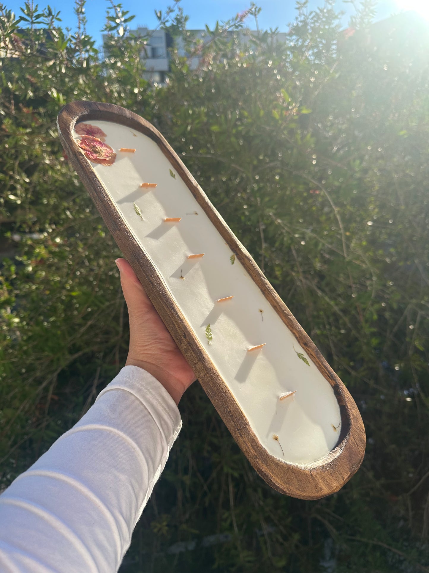 7 Wick Dough-Bowl | Dark Woods